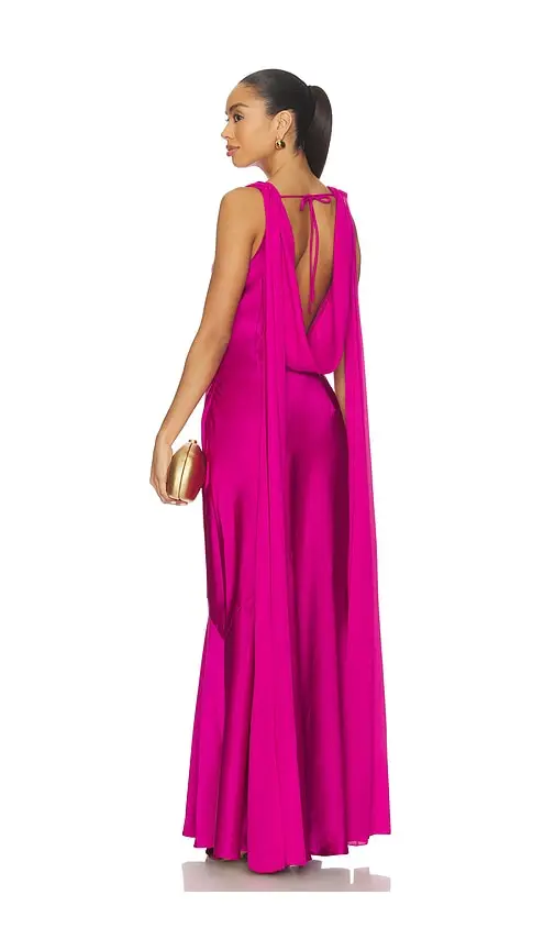 Runaway The Label Gabriella Cowl Maxi Dress