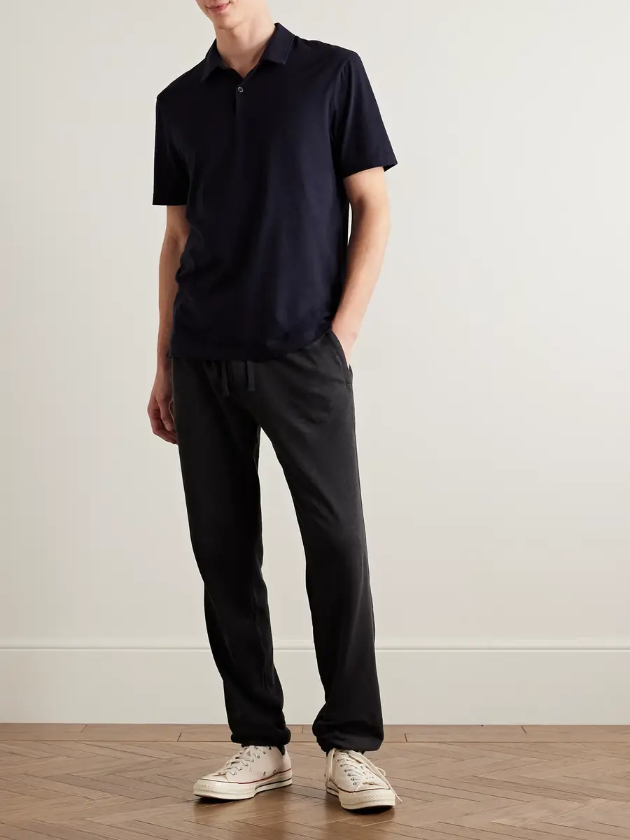 James Perse Straight-Leg Cotton-Jersey Sweatpants - Men | Thumbnail 2 James Perse Straight-Leg Cotton-Jersey Sweatpants - Men | Thumbnail 2