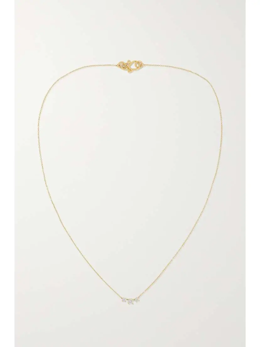 Sophie Bille Brahe Orangerie Trois 18-karat Gold Diamond Necklace | Thumbnail 4 Sophie Bille Brahe Orangerie Trois 18-karat Gold Diamond Necklace | Thumbnail 4