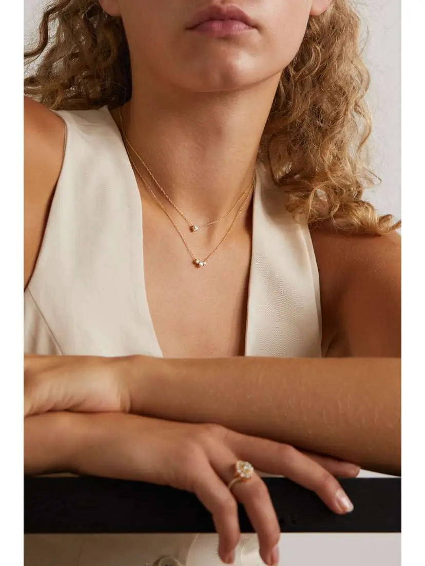 Sophie Bille Brahe Orangerie Trois 18-karat Gold Diamond Necklace | Thumbnail 5 Sophie Bille Brahe Orangerie Trois 18-karat Gold Diamond Necklace | Thumbnail 5