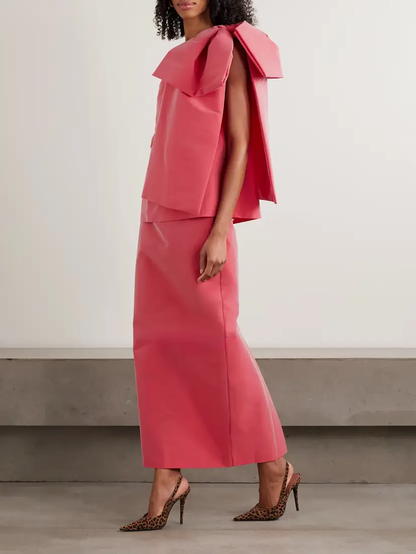 BERNADETTE Norma Taffeta Maxi Skirt | Thumbnail 2 BERNADETTE Norma Taffeta Maxi Skirt | Thumbnail 2