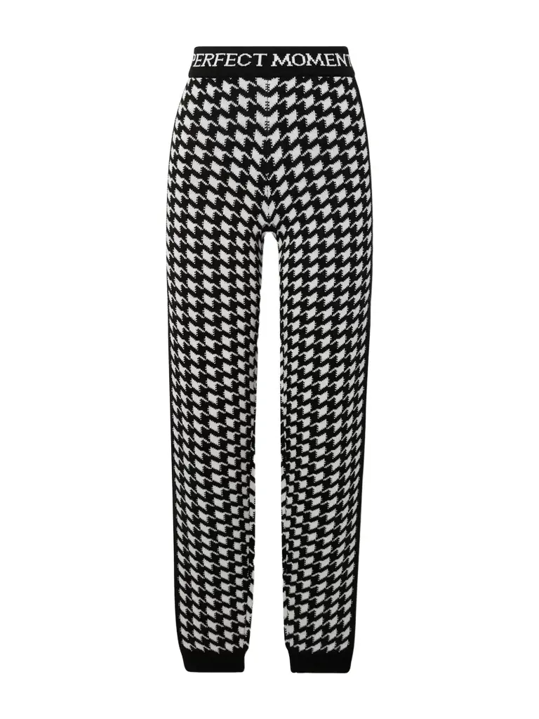 Houndstooth Merino Wool Leggings