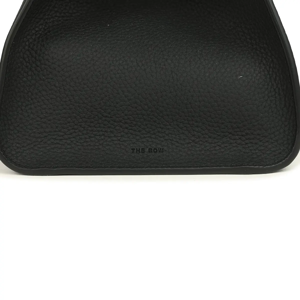 The Row The Row Soft Margaux 12 Bag Black Calfskin Silver Hardware | Thumbnail 7 The Row The Row Soft Margaux 12 Bag Black Calfskin Silver Hardware | Thumbnail 7