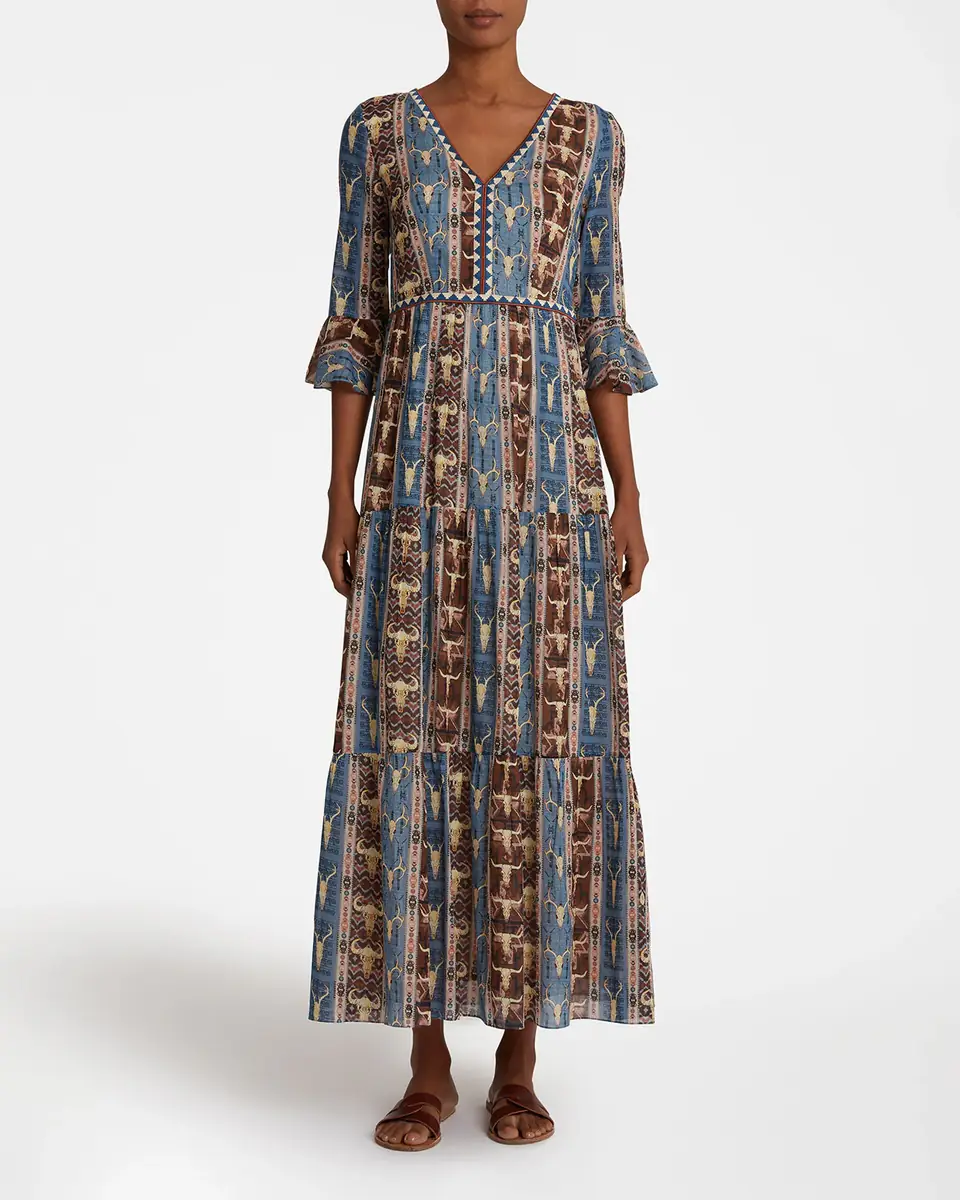 Emporio Sirenuse Bella Dress in Arizona Print | Thumbnail 2 Emporio Sirenuse Bella Dress in Arizona Print | Thumbnail 2
