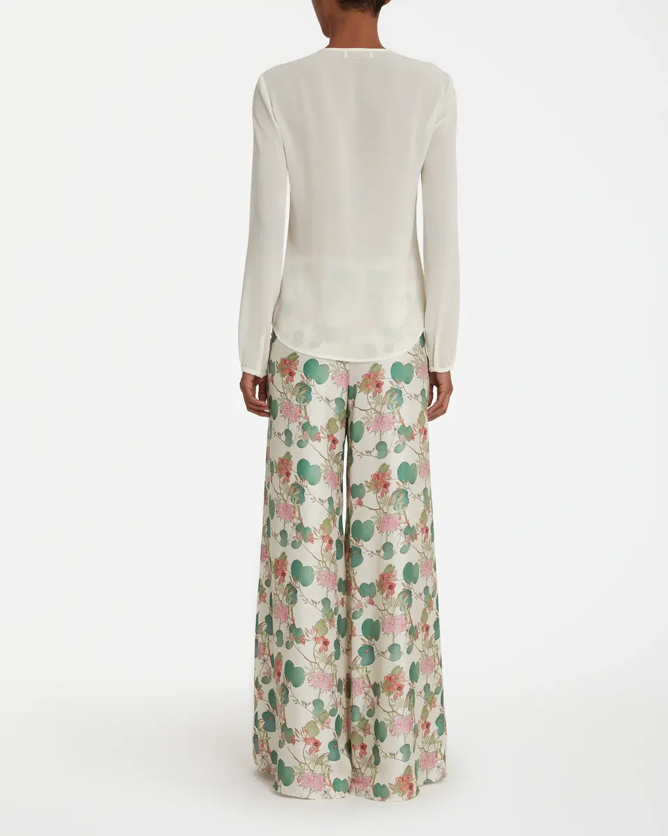 Emporio Sirenuse Lauren Blouse with Embroidery Beads | Thumbnail 4 Emporio Sirenuse Lauren Blouse with Embroidery Beads | Thumbnail 4