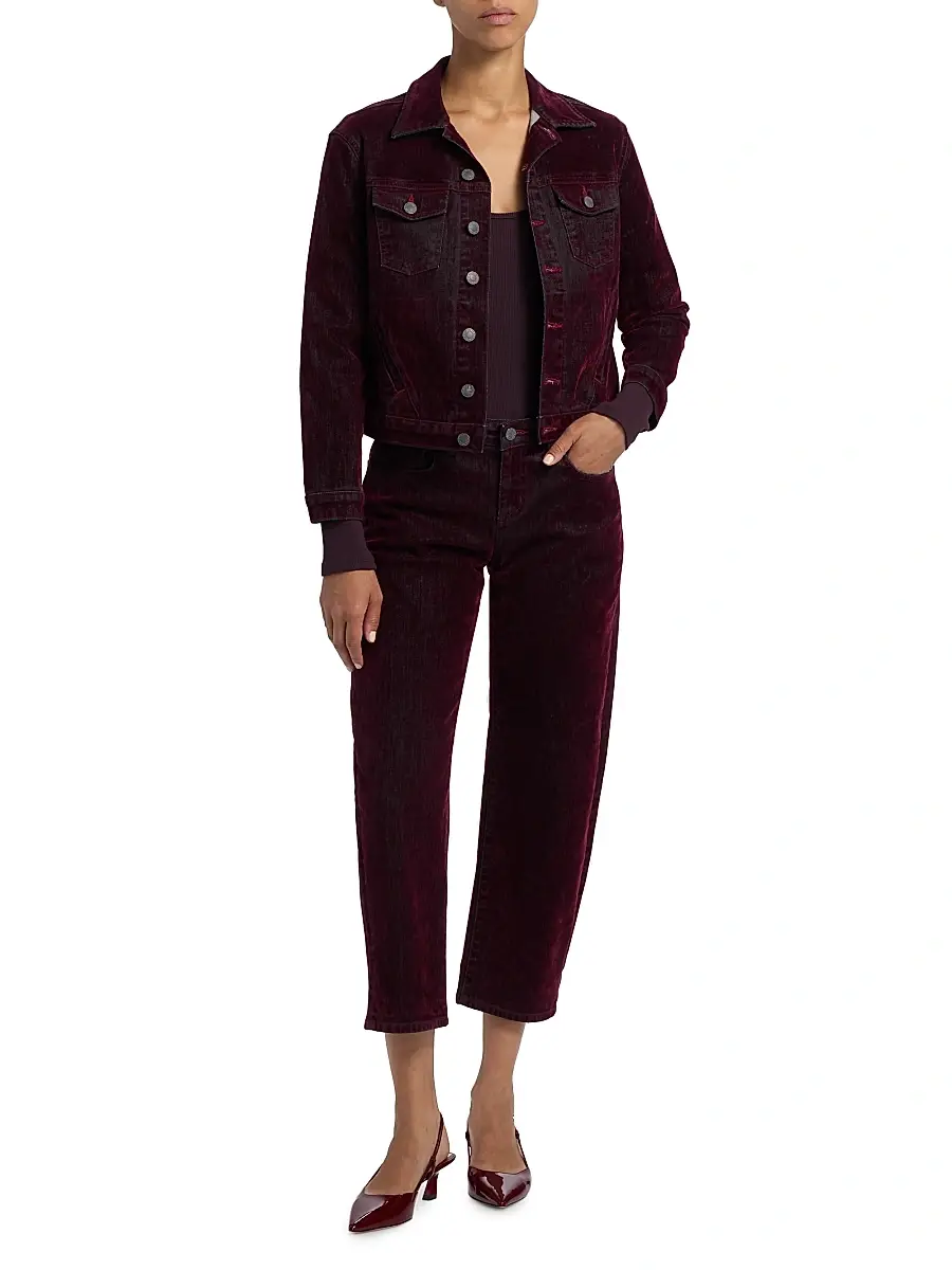 L'Agence Women's Dolores Low-Rise Barrel-Leg Jeans | Thumbnail 2 L'Agence Women's Dolores Low-Rise Barrel-Leg Jeans | Thumbnail 2