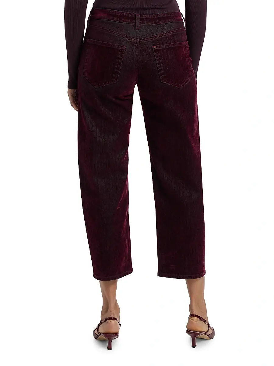 L'Agence Women's Dolores Low-Rise Barrel-Leg Jeans | Thumbnail 5 L'Agence Women's Dolores Low-Rise Barrel-Leg Jeans | Thumbnail 5