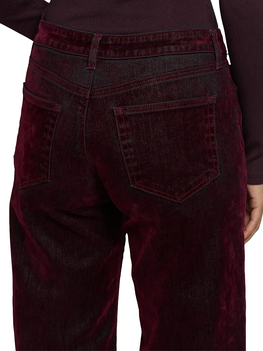 L'Agence Women's Dolores Low-Rise Barrel-Leg Jeans | Thumbnail 6 L'Agence Women's Dolores Low-Rise Barrel-Leg Jeans | Thumbnail 6
