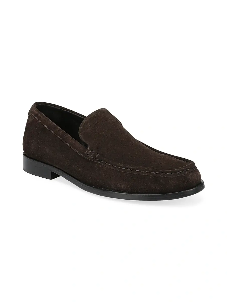 Vince Men's Miles Suede Loafers | Thumbnail 2 Vince Men's Miles Suede Loafers | Thumbnail 2