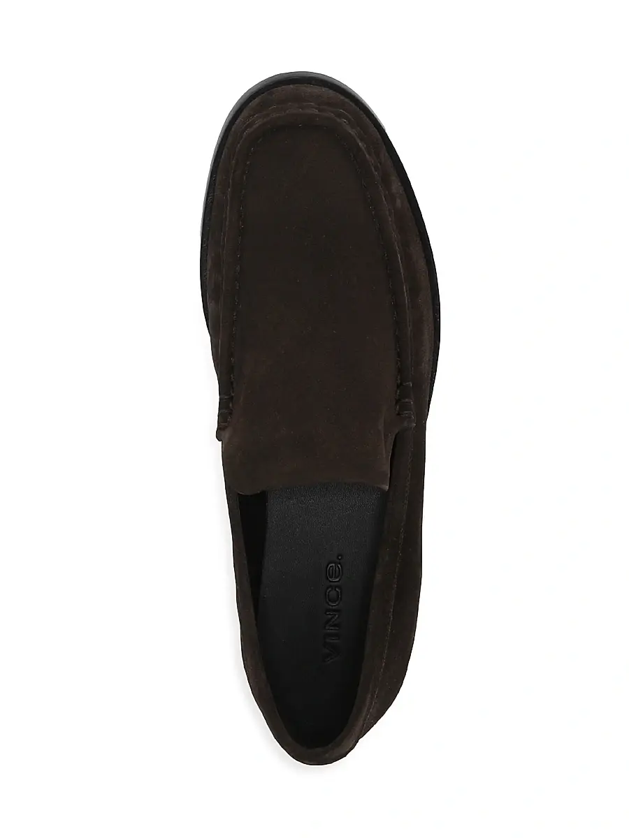 Vince Men's Miles Suede Loafers | Thumbnail 4 Vince Men's Miles Suede Loafers | Thumbnail 4