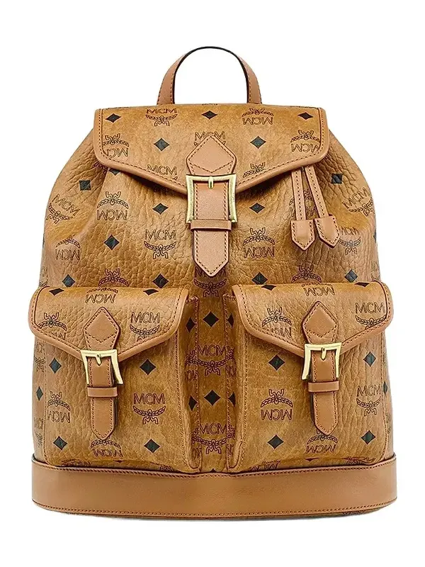 MCM Women's Small Aren Visetos Backpack