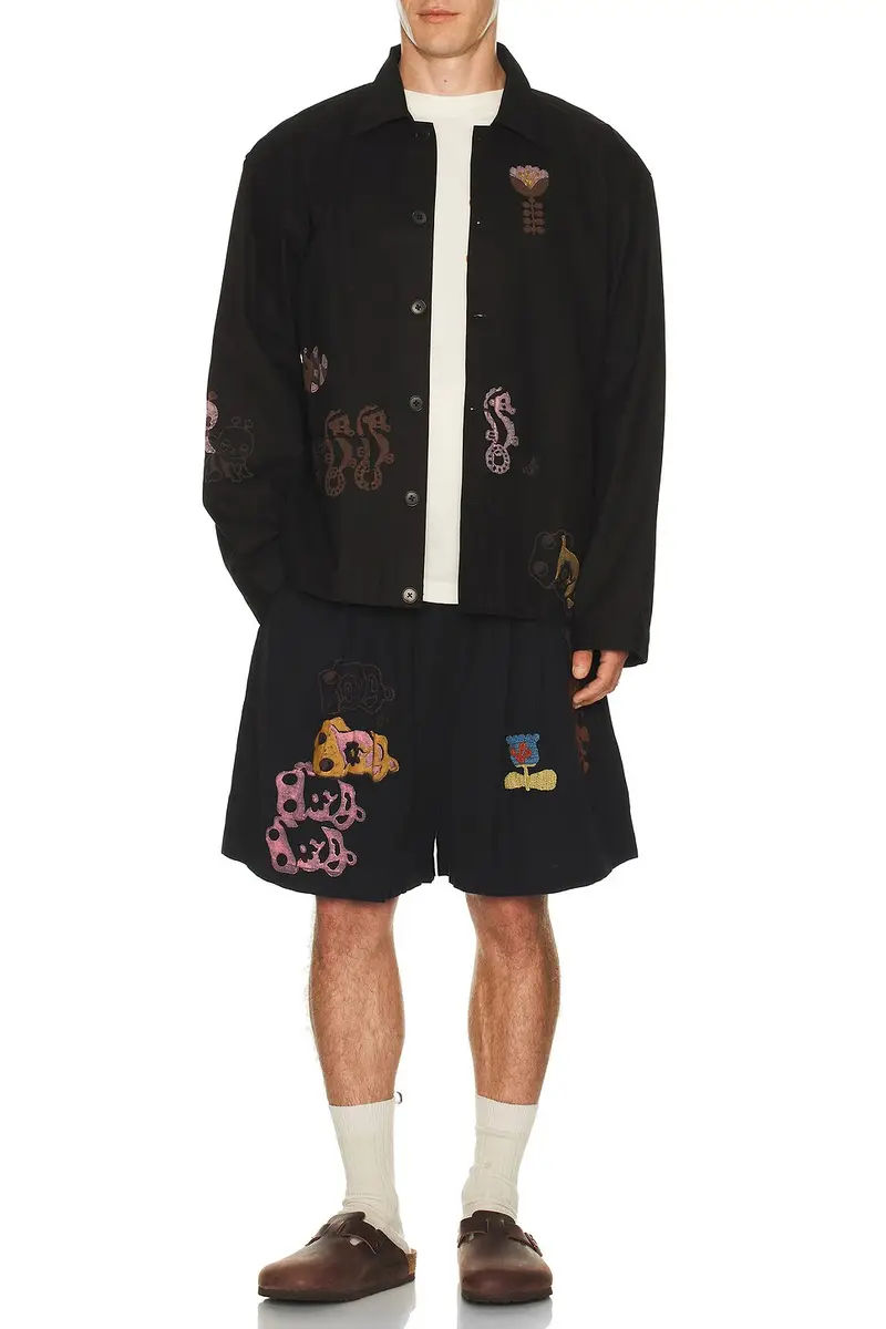 Story mfg. Short On Time Jacket in Black 61% Off | Vêtir