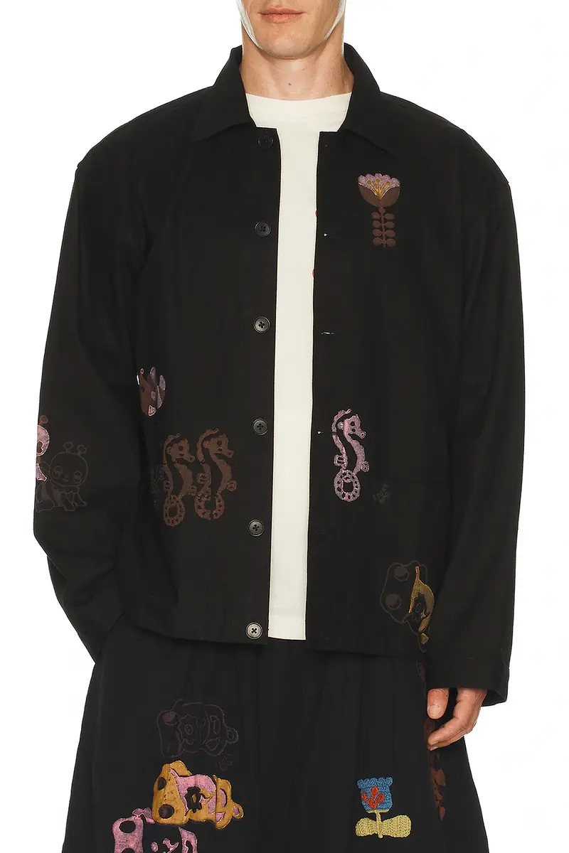 Story mfg. Short On Time Jacket in Black 61% Off | Vêtir