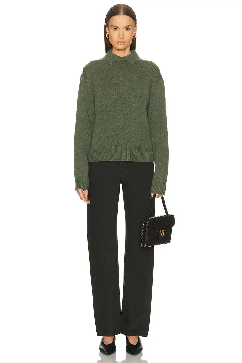 EAVES Oaklee Collared Sweater | Thumbnail 4