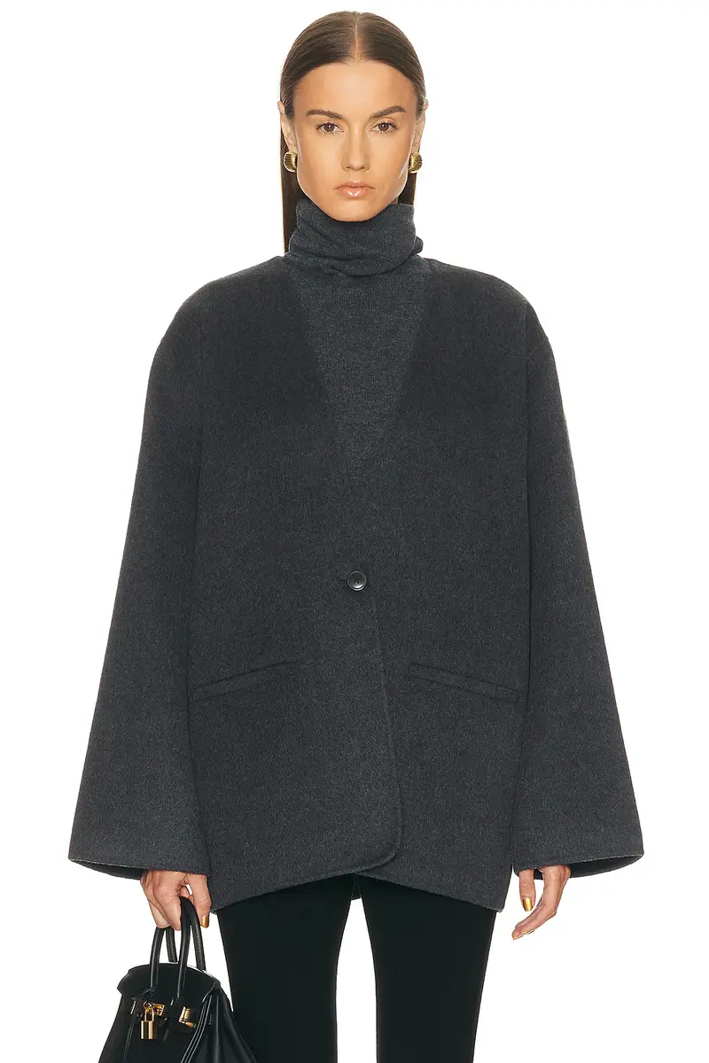 EAVES Ragni Wool Scarf Jacket | Thumbnail 4