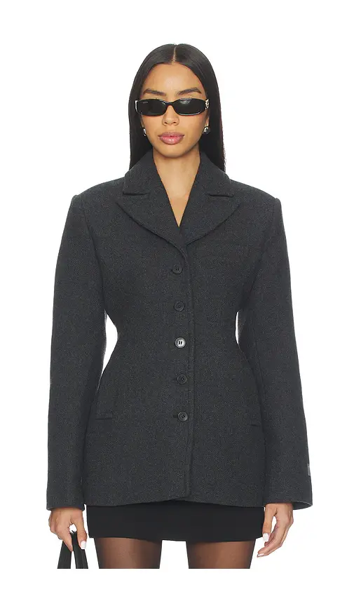 EAVES Oak Manteco Wool Blazer Jacket | Image 1 EAVES Oak Manteco Wool Blazer Jacket | Image 1