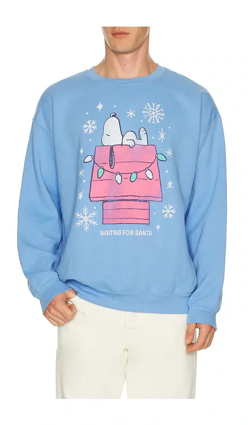 Snoopy Waiting For Santa Sweatshirt Snoopy Waiting For Santa Sweatshirt
