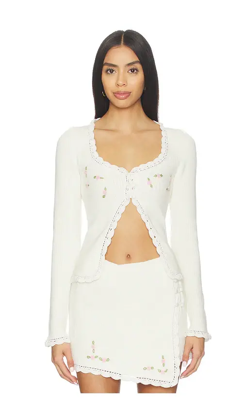 For Love & Lemons Pheobe Knit Top