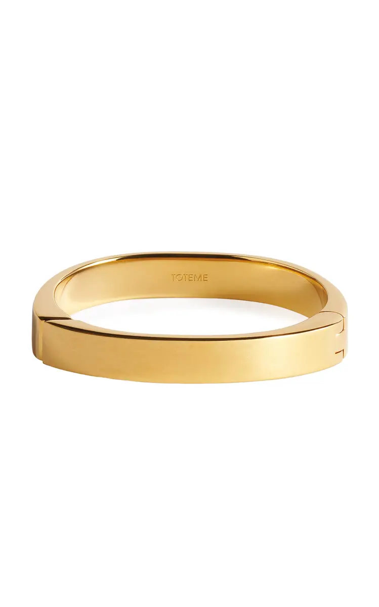 Toteme Signature Bracelet Gold Plated | Image 1 Toteme Signature Bracelet Gold Plated | Image 1