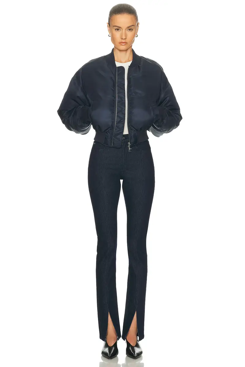 GRLFRND Scoop Hem Long Sleeve Tee | Thumbnail 4