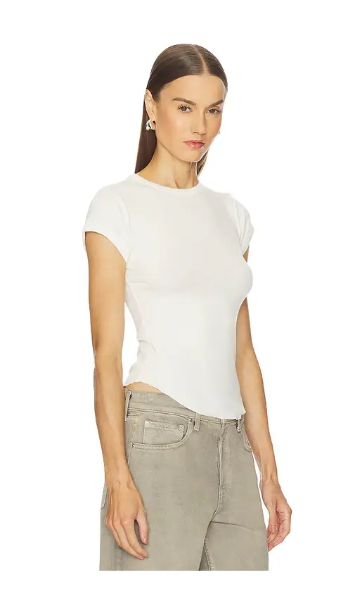 GRLFRND Scoop Hem Baby Tee | Thumbnail 2
