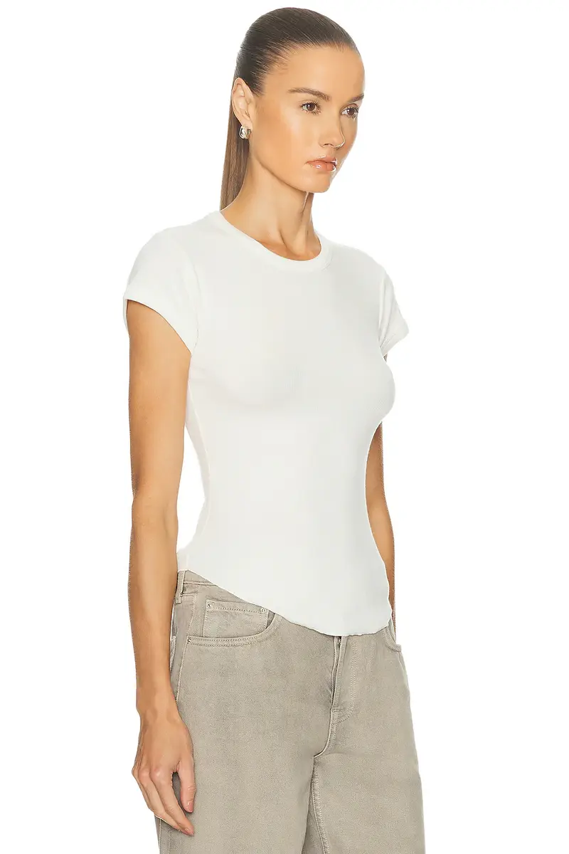 GRLFRND Scoop Hem Baby Tee | Thumbnail 4