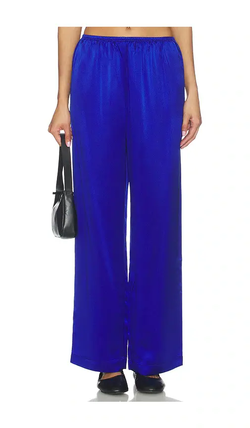 DONNI. The Silk Simple Pant | Image 1 DONNI. The Silk Simple Pant | Image 1