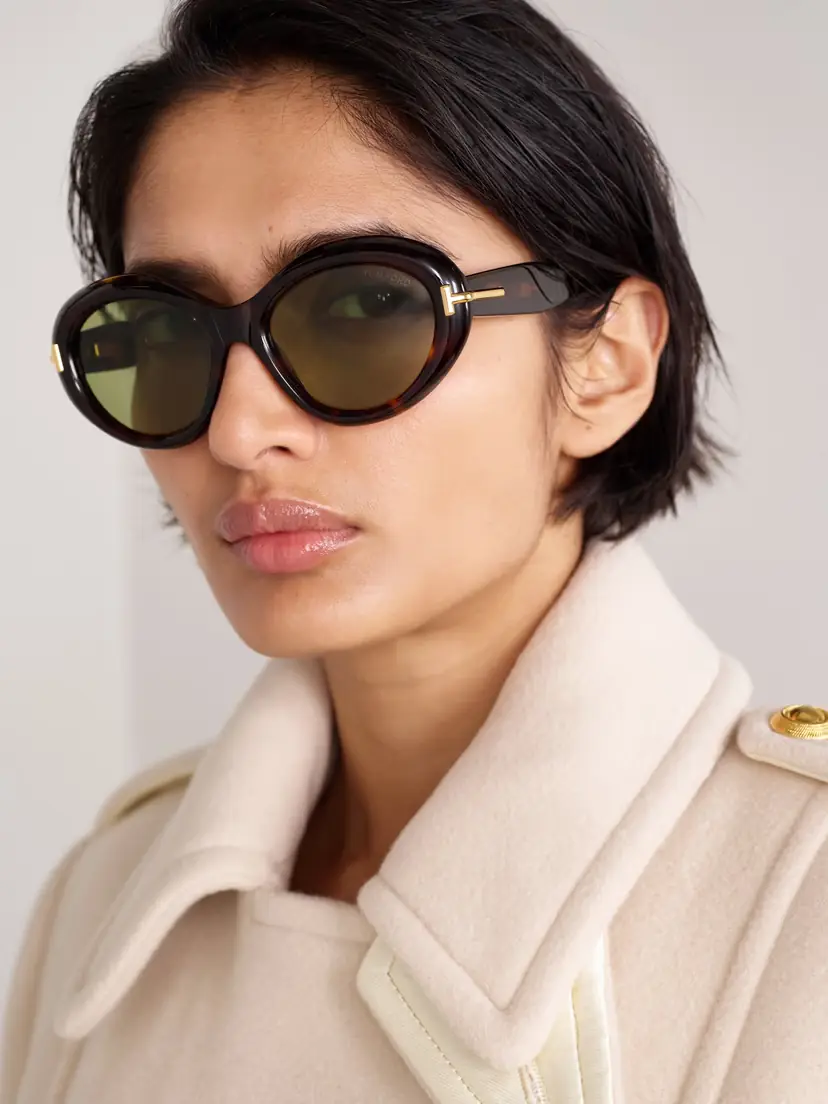 Tom Ford Icon Cat-eye Tortoiseshell Acetate Sunglasses | Thumbnail 2