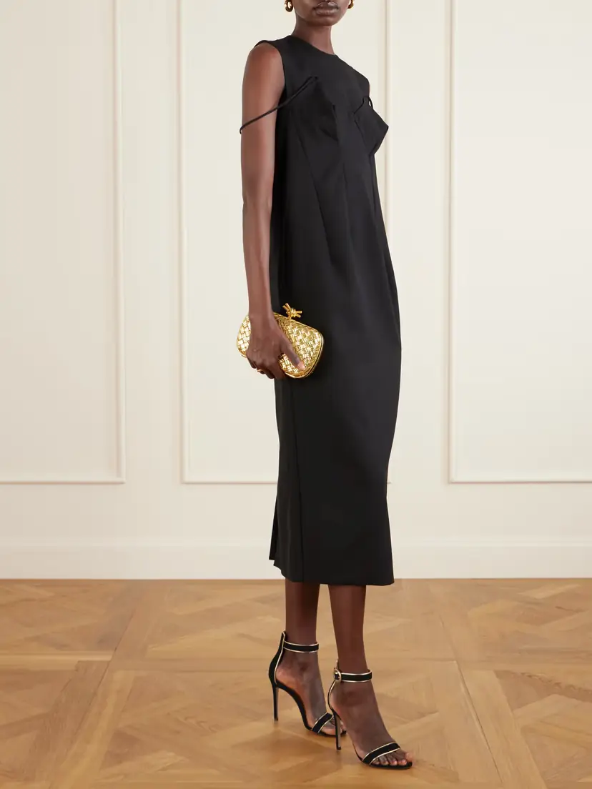 Gianvito Rossi Portofino 105 Metallic Leather-trimmed Velvet Sandals | Thumbnail 4 Gianvito Rossi Portofino 105 Metallic Leather-trimmed Velvet Sandals | Thumbnail 4