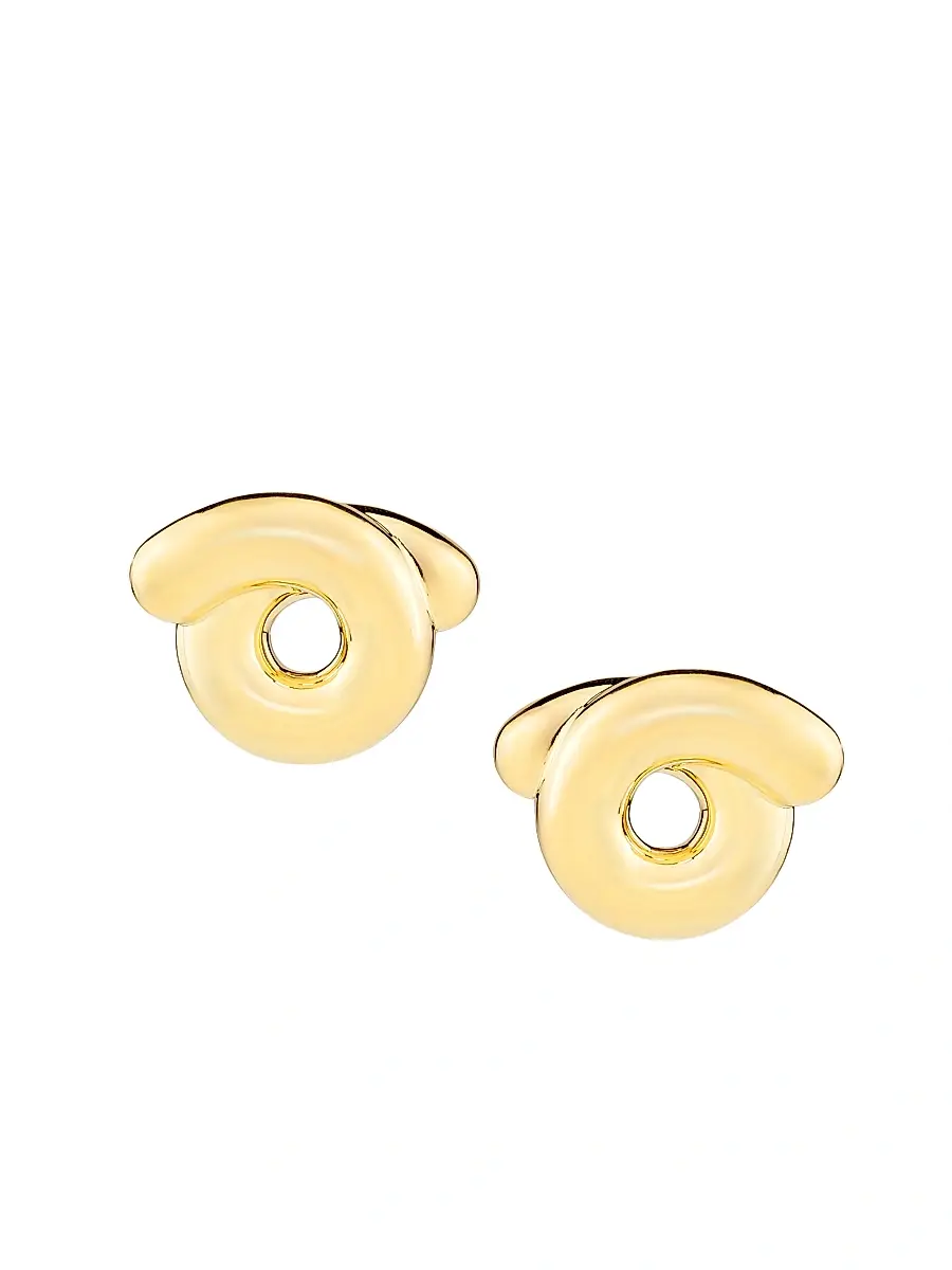 Bea Bongiasca Women's Tarallo 9K Yellow Gold Stud Earrings - Yellow Gold | Image 1 Bea Bongiasca Women's Tarallo 9K Yellow Gold Stud Earrings - Yellow Gold | Image 1