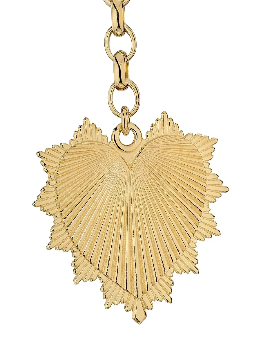 Foundrae Women's True Love K Yellow Gold & 0.34 TCW Diamond Heart Pendant Necklace - Yellow Gold | Thumbnail 5 Foundrae Women's True Love K Yellow Gold & 0.34 TCW Diamond Heart Pendant Necklace - Yellow Gold | Thumbnail 5