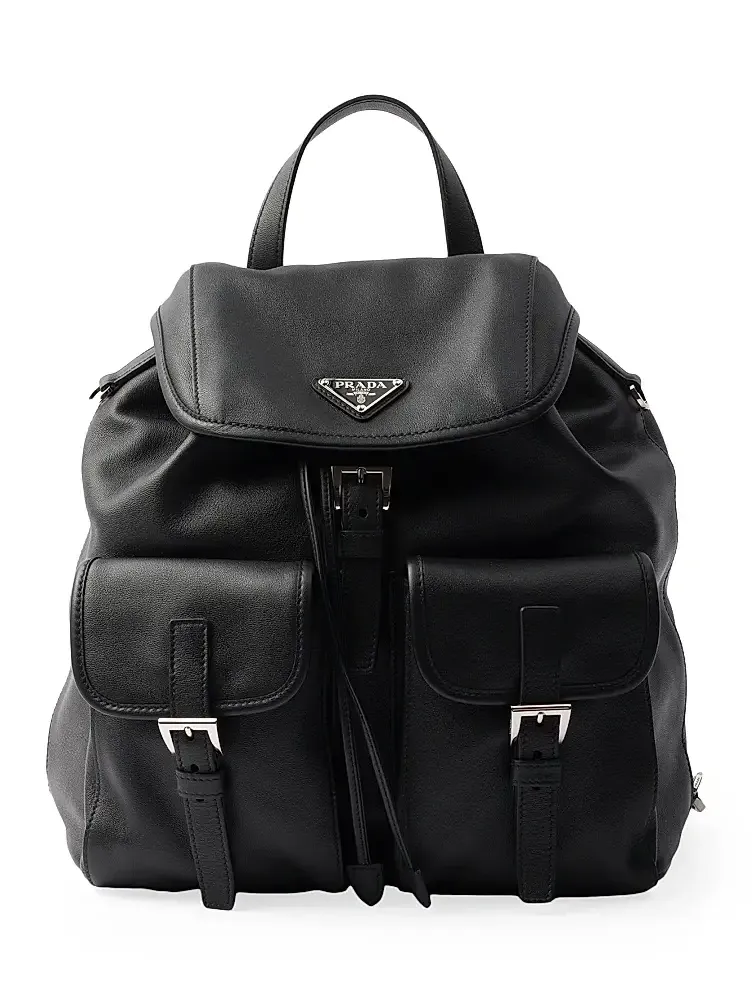 Prada Women's Medium Leather Backpack