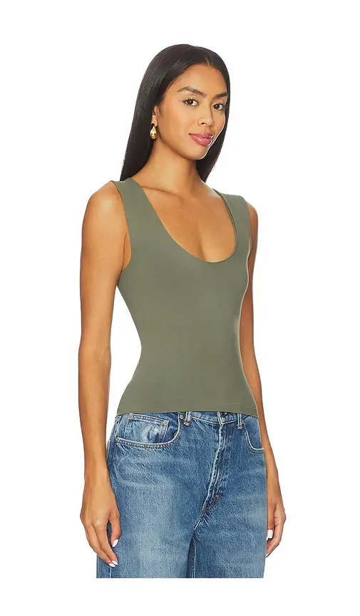 Free People x Intimately Clean Lines Muscle Cami In Adventurer | Thumbnail 2 Free People x Intimately Clean Lines Muscle Cami In Adventurer | Thumbnail 2