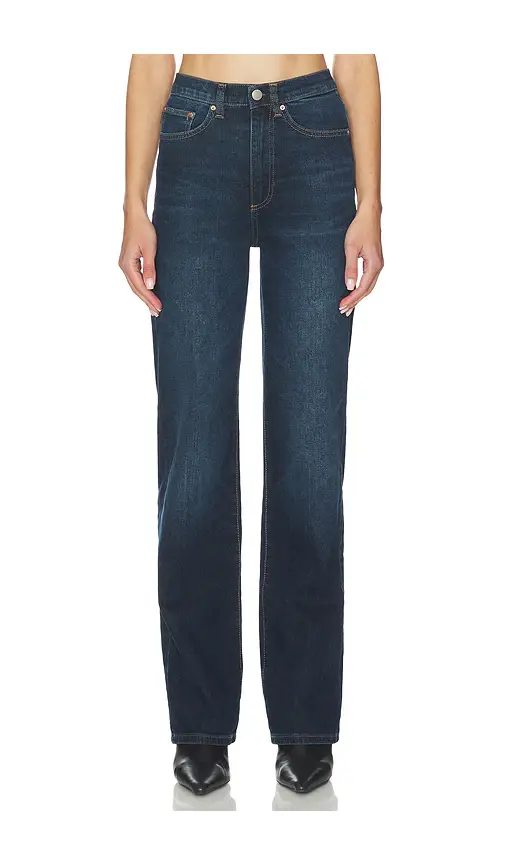 DL1961 Karmine High Rise Refined Wide Leg Jeans