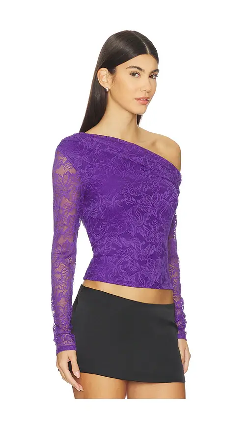 AFRM Barry Fine Lace Top | Thumbnail 2