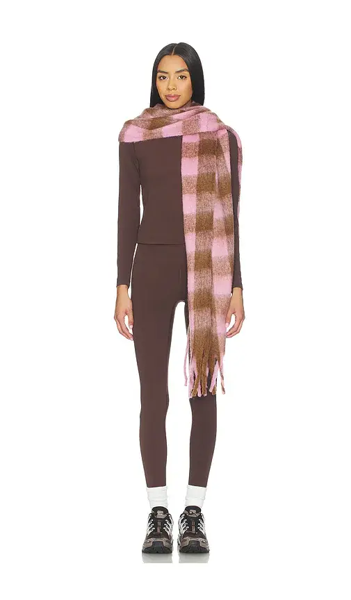 WellBeing + BeingWell WellBeing + BeingWell Highland Scarf | Image 1 WellBeing + BeingWell WellBeing + BeingWell Highland Scarf | Image 1