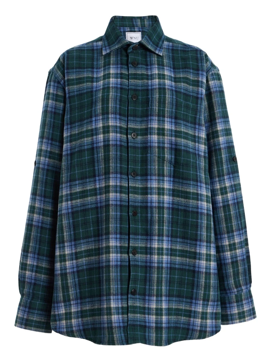 Exclusive The Oversized Checked Cotton Shirt Exclusive The Oversized Checked Cotton Shirt
