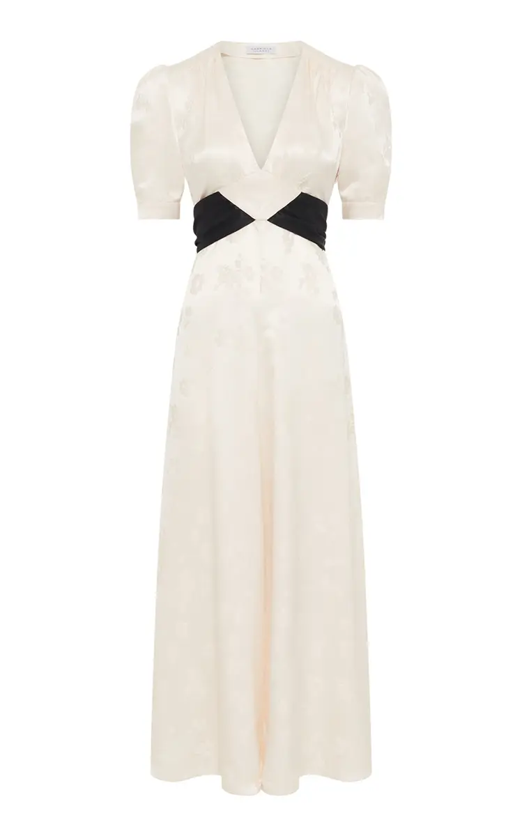Gabriela Hearst Larkin Silk Jacquard Maxi Dress | Thumbnail 5 Gabriela Hearst Larkin Silk Jacquard Maxi Dress | Thumbnail 5