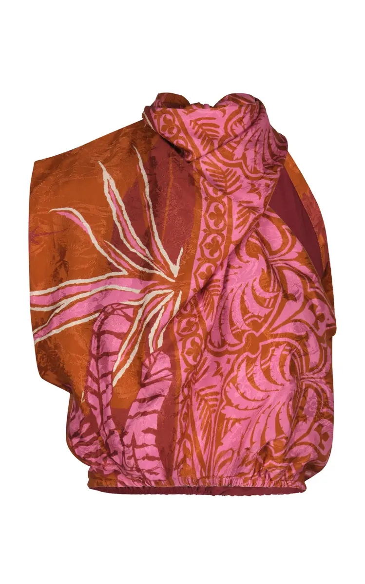 Johanna Ortiz Natural Harbor Jacquard Top | Image 1 Johanna Ortiz Natural Harbor Jacquard Top | Image 1