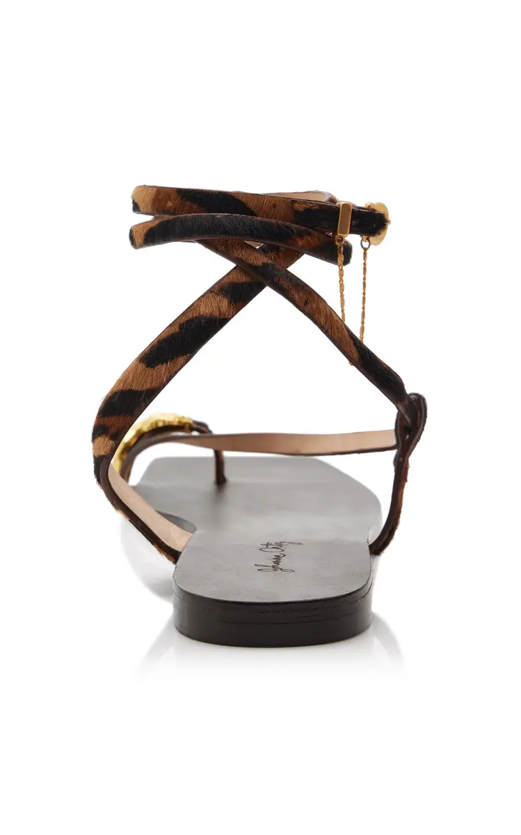 Johanna Ortiz Glow In Motion Leather Sandals | Thumbnail 6 Johanna Ortiz Glow In Motion Leather Sandals | Thumbnail 6