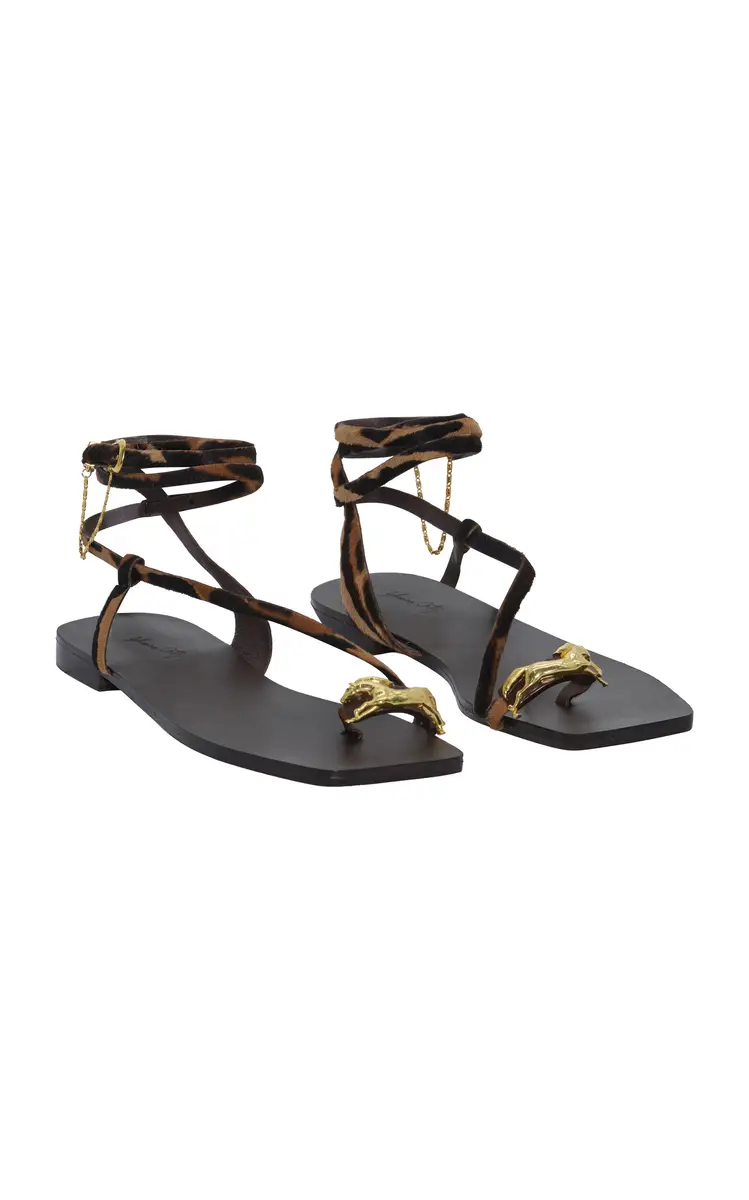 Johanna Ortiz Glow In Motion Leather Sandals | Thumbnail 7 Johanna Ortiz Glow In Motion Leather Sandals | Thumbnail 7