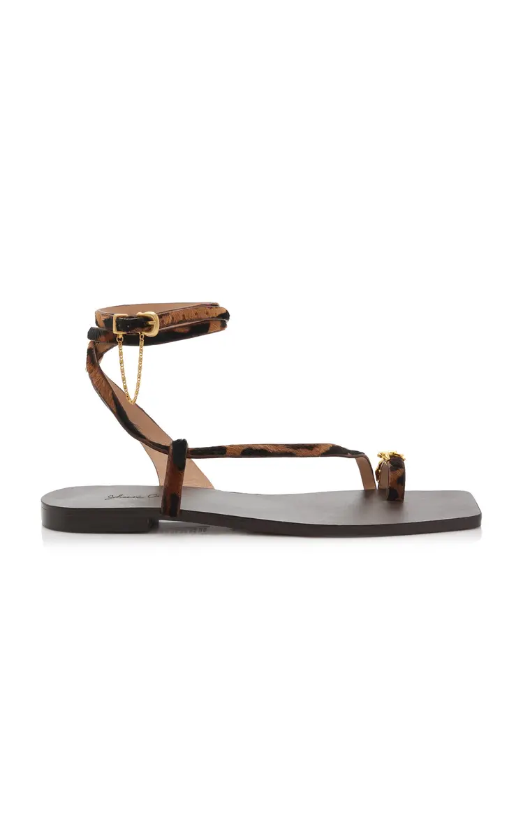 Johanna Ortiz Glow In Motion Leather Sandals | Thumbnail 9 Johanna Ortiz Glow In Motion Leather Sandals | Thumbnail 9