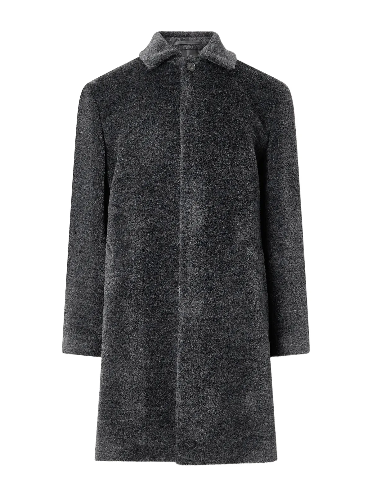 Luxe Wool and Alpaca-Blend Coat - Men Luxe Wool and Alpaca-Blend Coat - Men