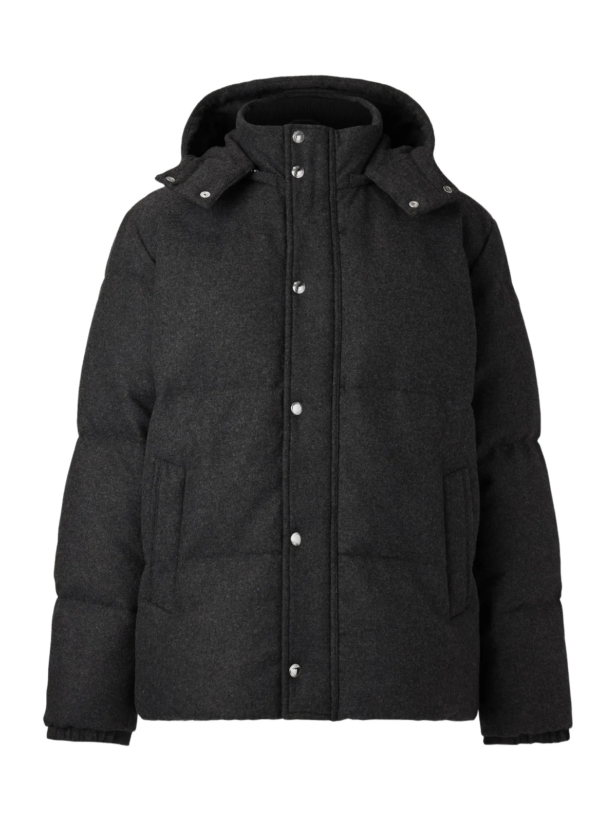 Quilted Flannel Down Jacket - Men