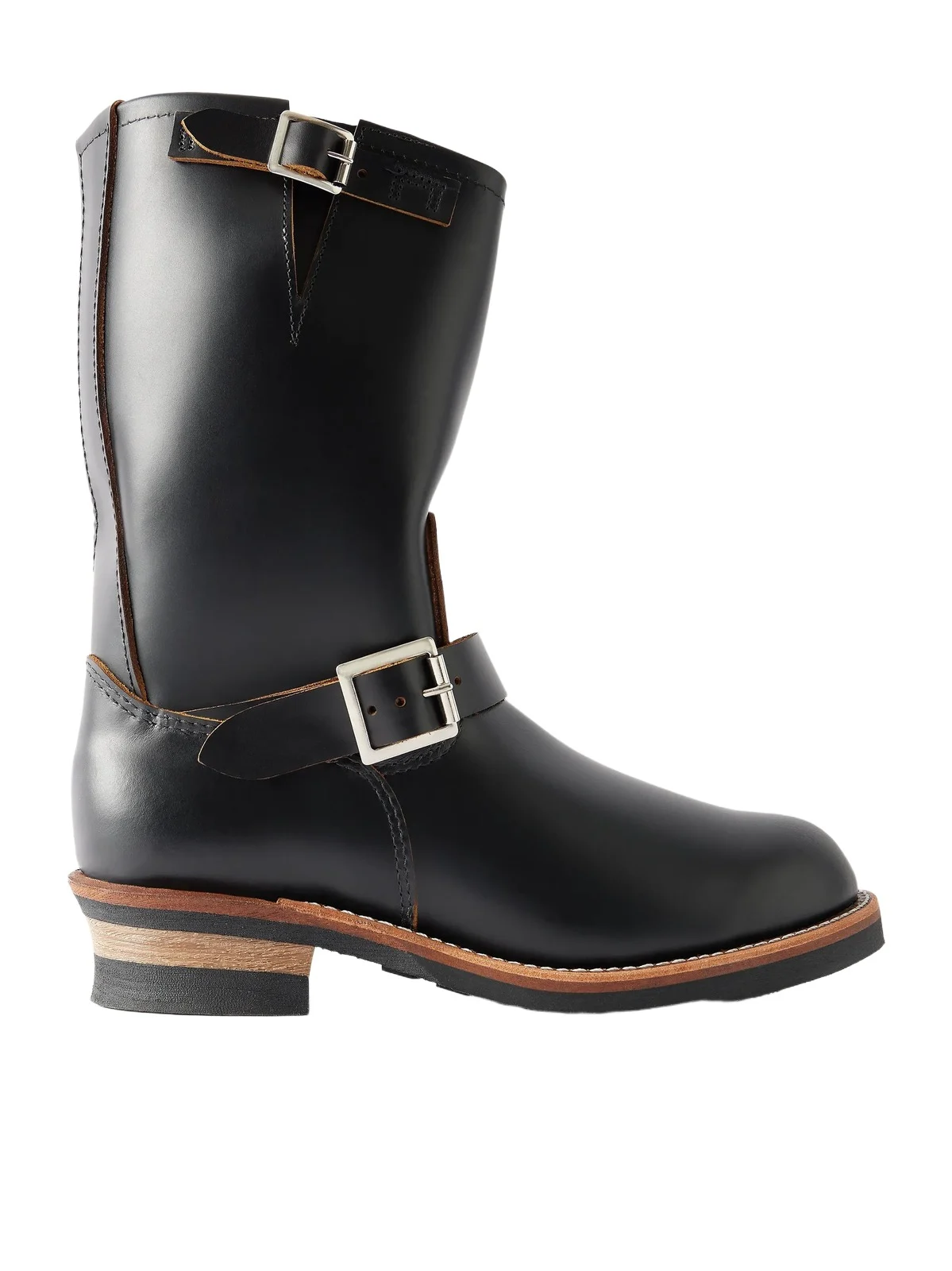 Red Wing Shoes 2996 Engineer Buckled Leather Boots - Men