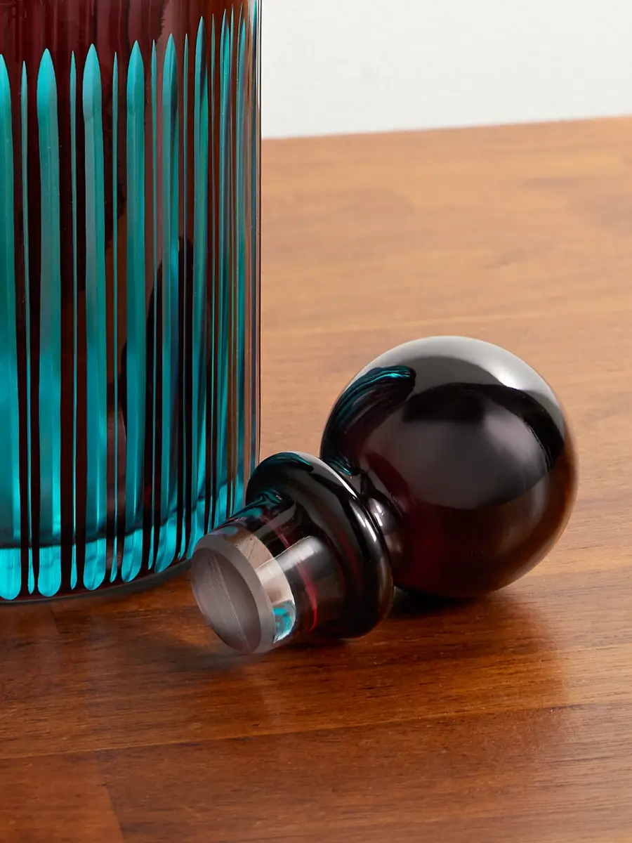L'Objet Prism Glass Decanter - Men | Thumbnail 4 L'Objet Prism Glass Decanter - Men | Thumbnail 4