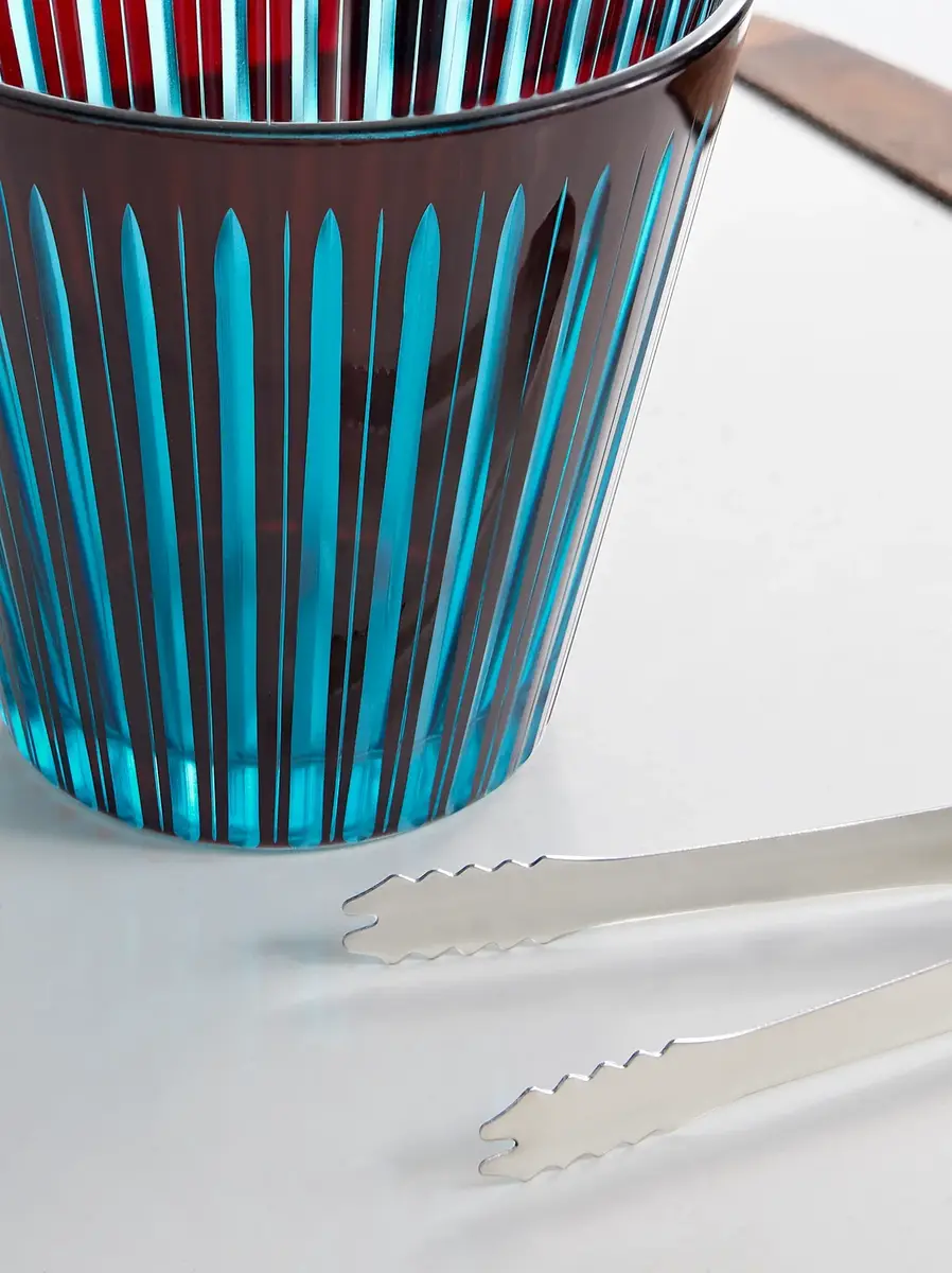 L'Objet Prism Glass and Silver-Tone Ice Bucket - Men | Thumbnail 4 L'Objet Prism Glass and Silver-Tone Ice Bucket - Men | Thumbnail 4