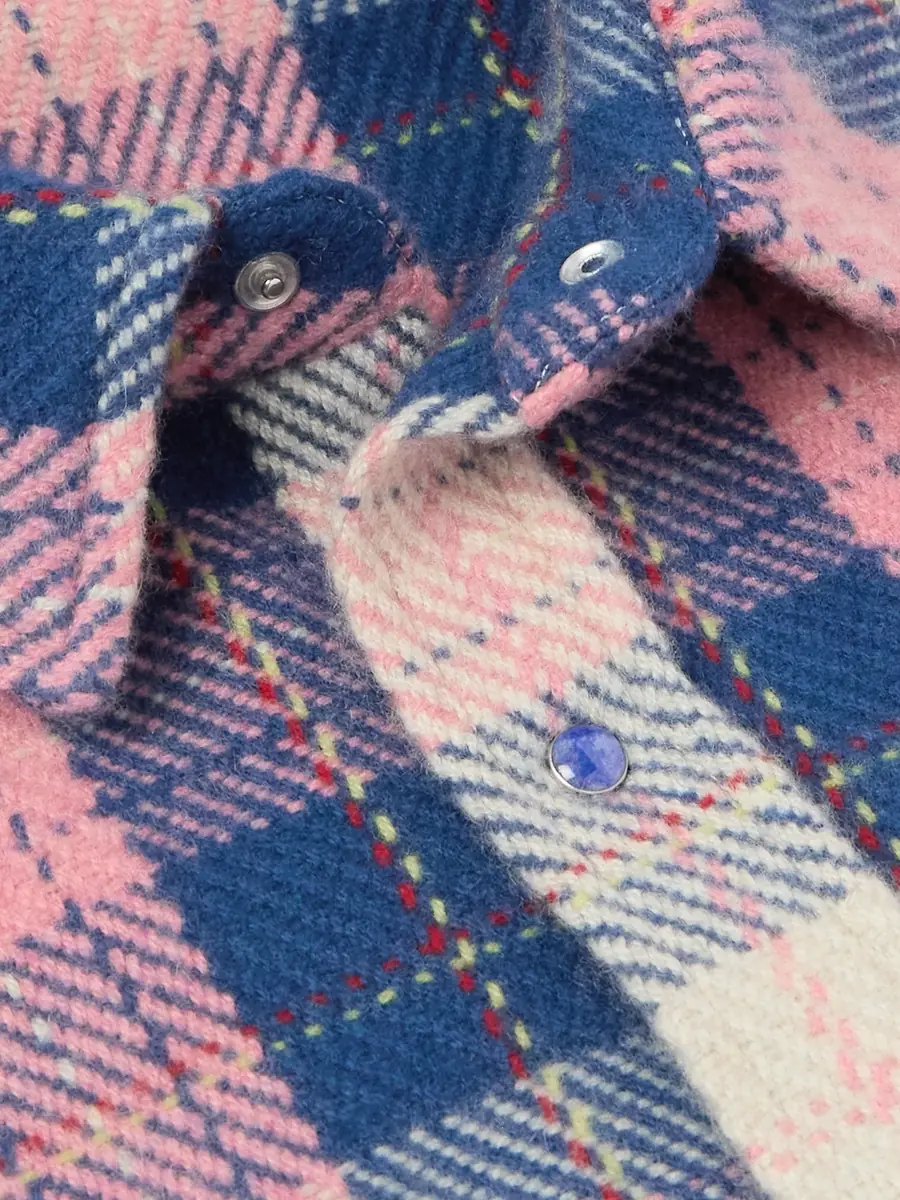 God’s True Cashmere Checked Cashmere Shirt - Men | Thumbnail 5 God’s True Cashmere Checked Cashmere Shirt - Men | Thumbnail 5