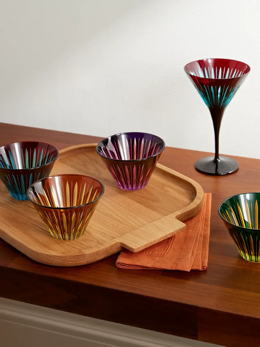 L'Objet Prism Set of Four Bowls - Men | Thumbnail 2