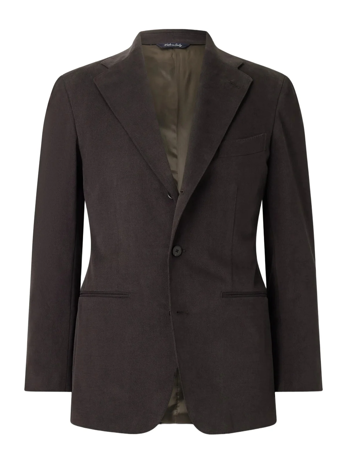 Cotton-Blend Twill Suit Jacket - Men Cotton-Blend Twill Suit Jacket - Men